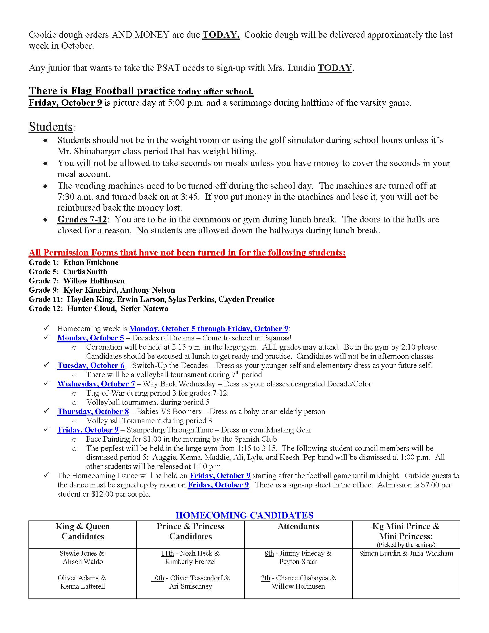 bulletin