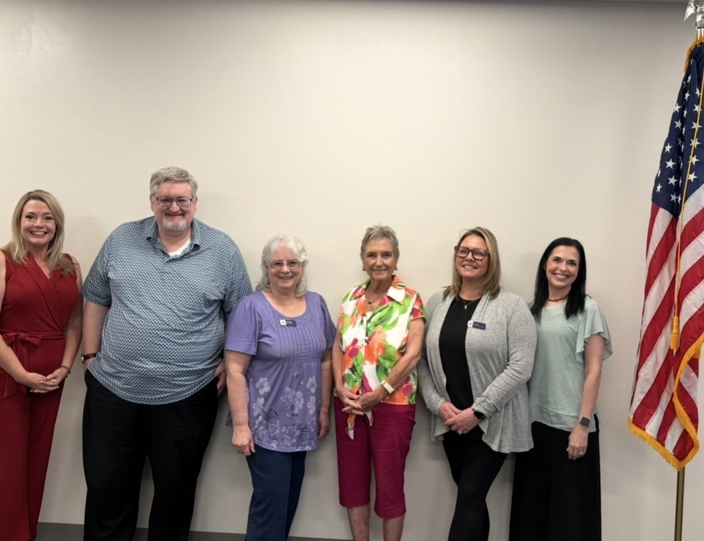 Governing Board Members and Superintendent Nehrmeyer welcome our community to monthly Board meetings, the second Monday of the month at 6:00 PM in the Mountain Vista Growth Room. 