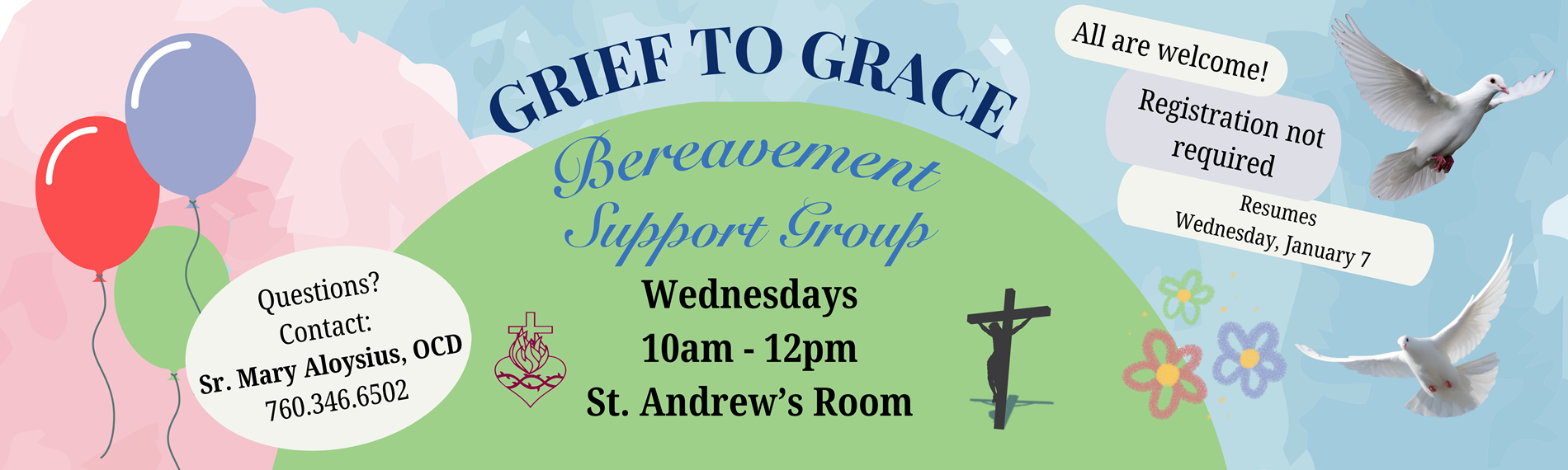 Grief to Grace resumes Jan 7