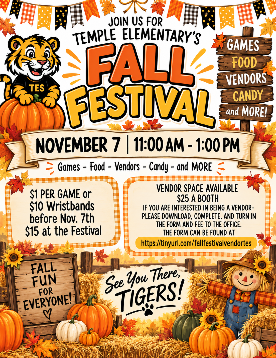 Fall Festival Information