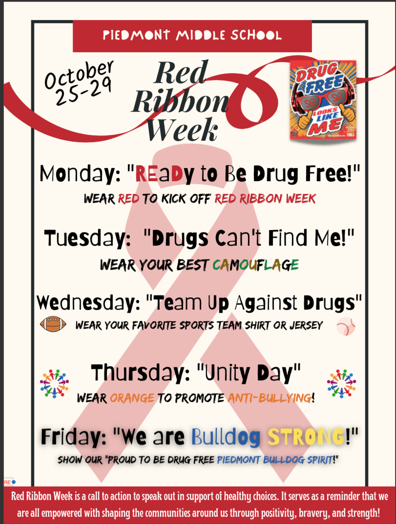 Red Ribbon Week 2024 Dress Up Days Jeanne Maudie