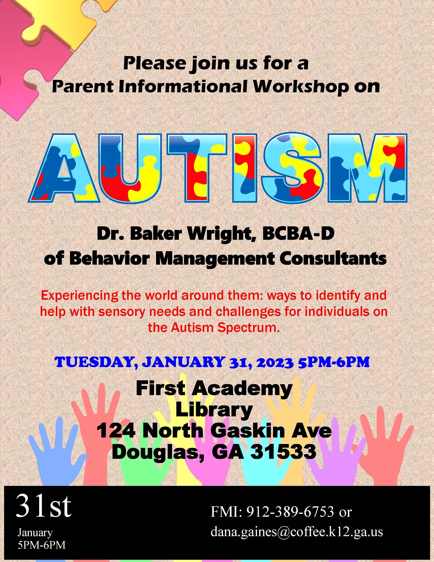 Autism Workshop