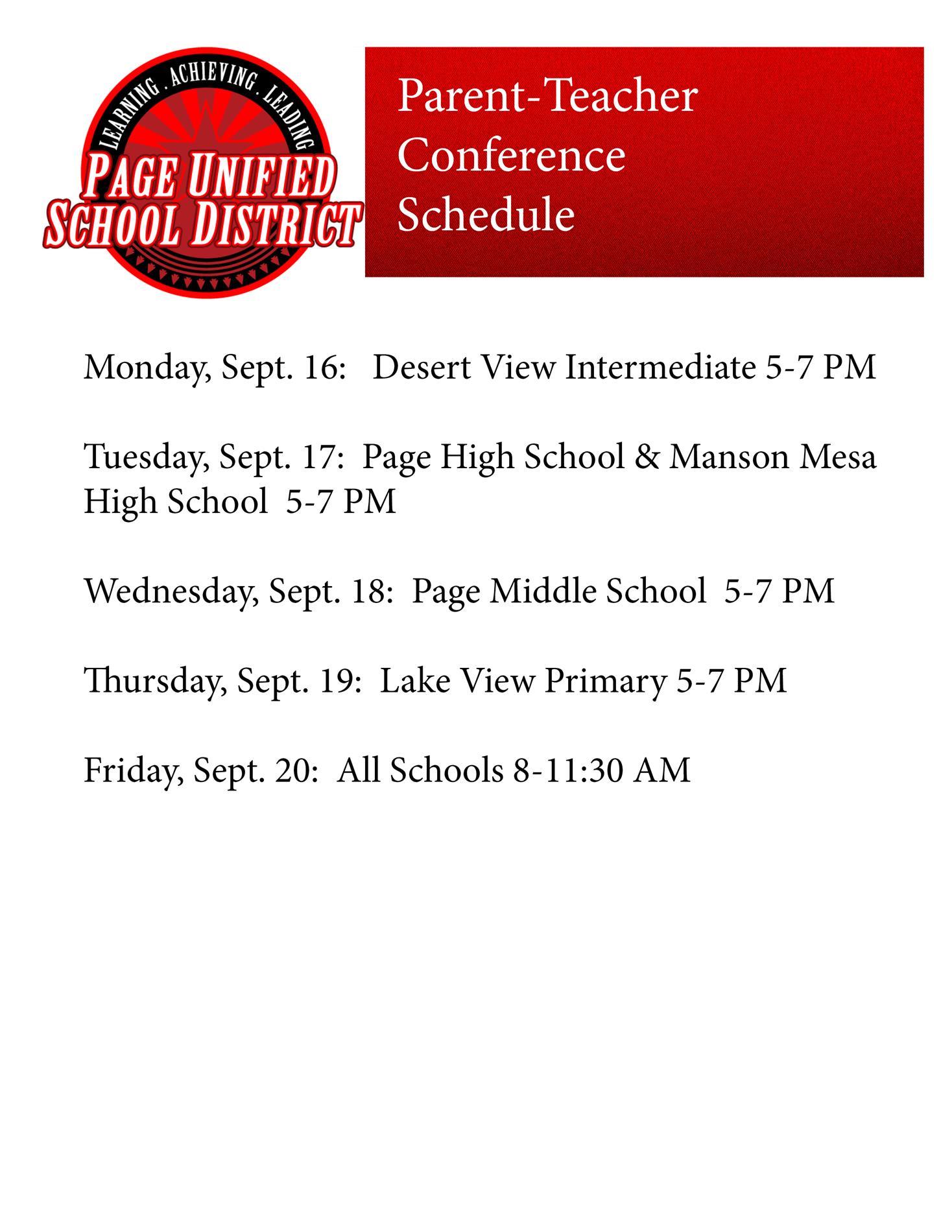 new ptc schedule