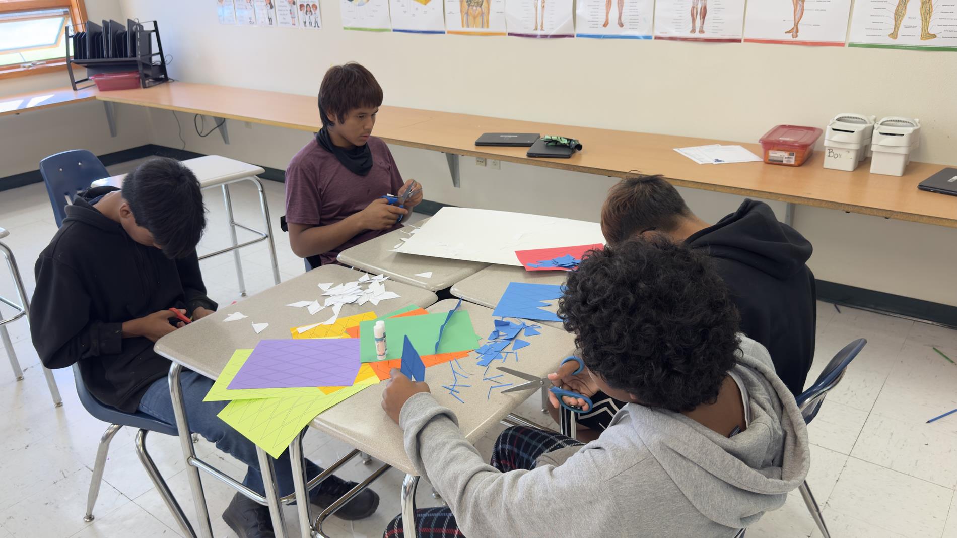 Math meets art in our quilt creations!