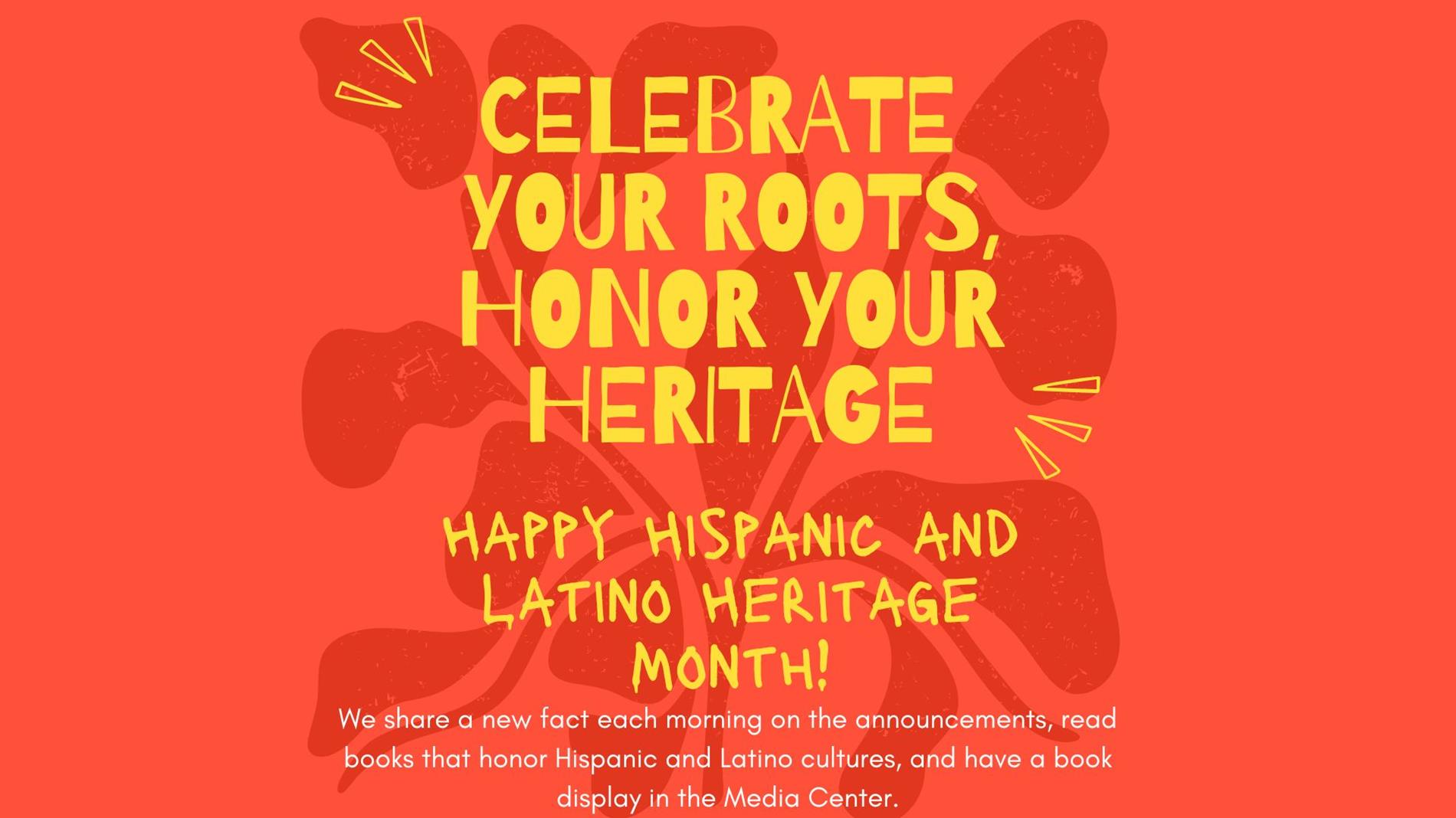 Hispanic and Latino Heritage Month