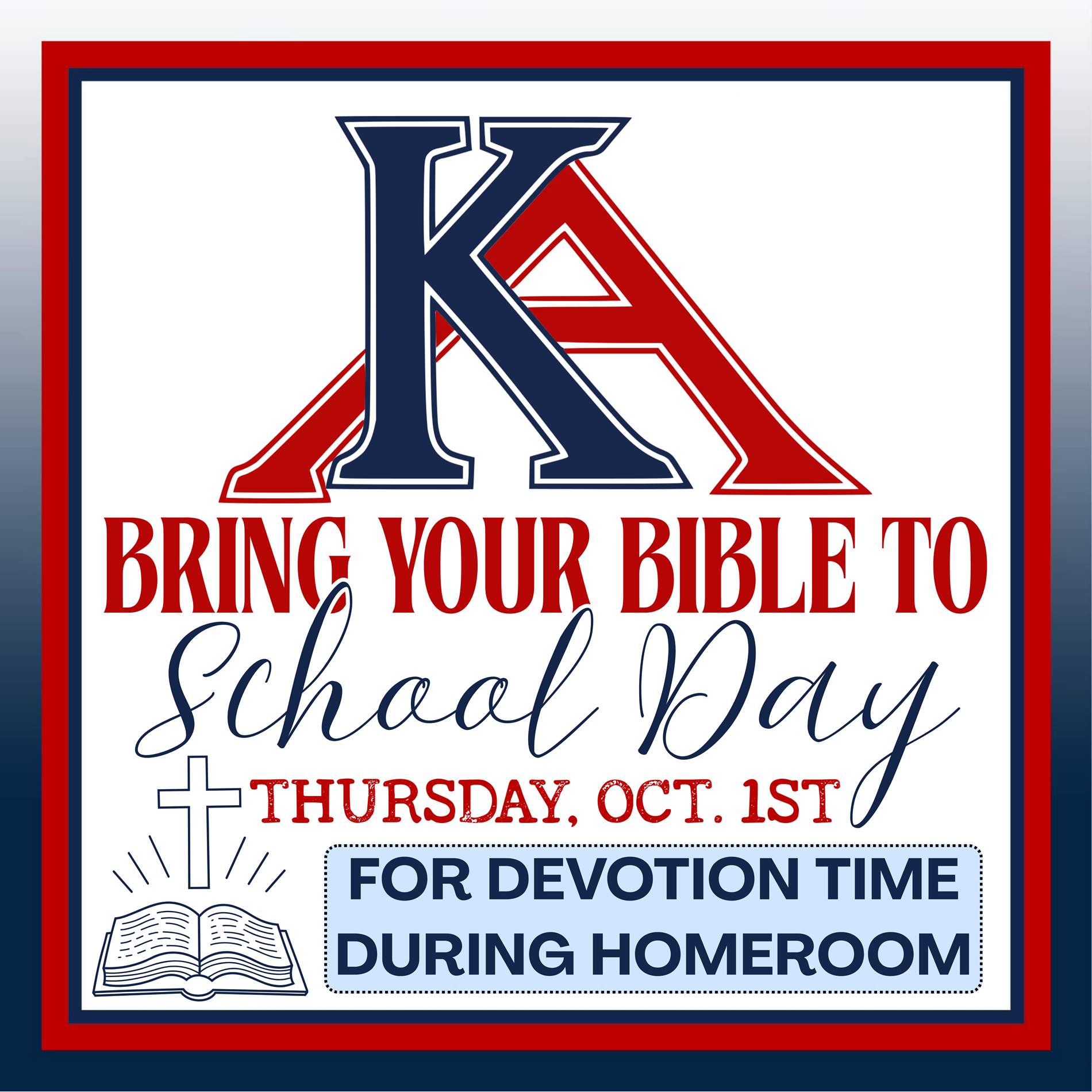 bring your Bible 