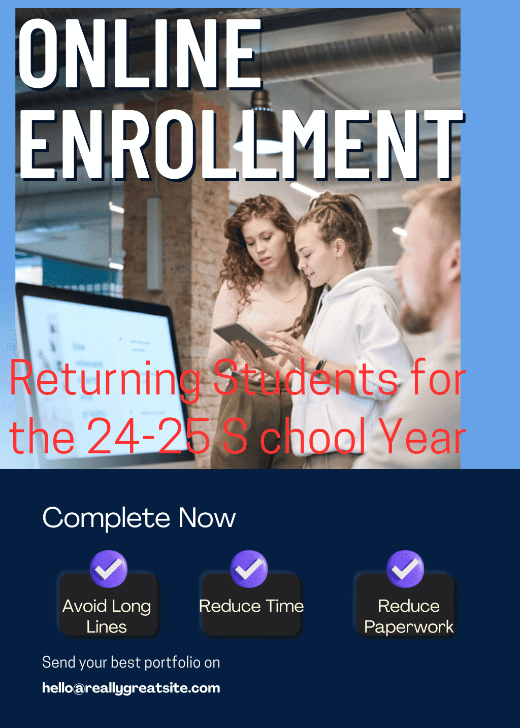 Returning Student Online Enrollment 24-25