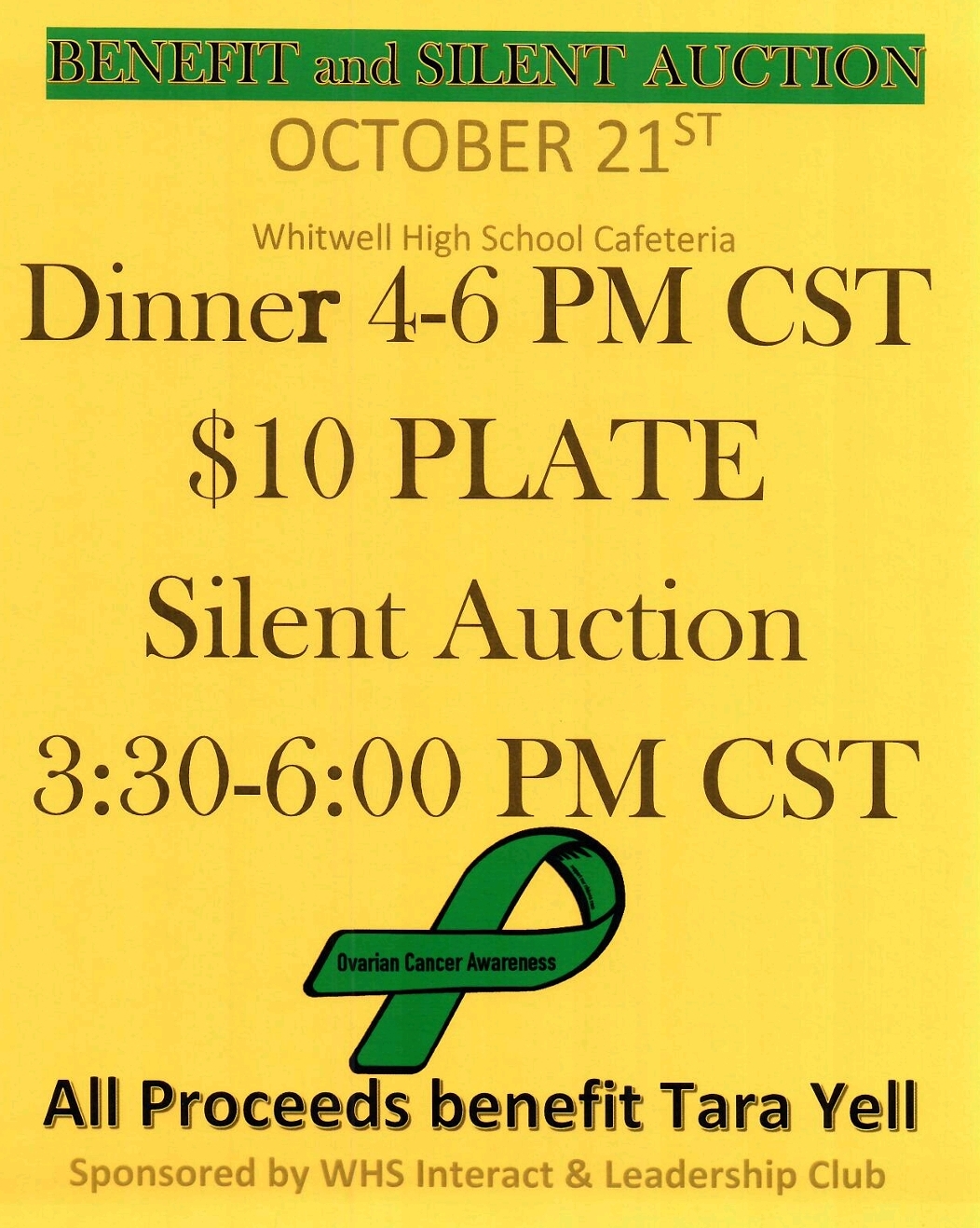 Yell Fundraiser Yell Fundraiser