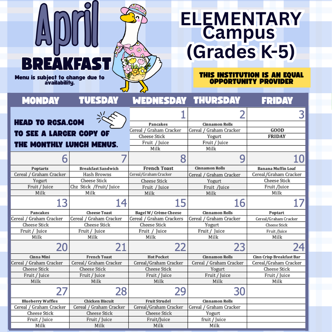 elementary breakfast