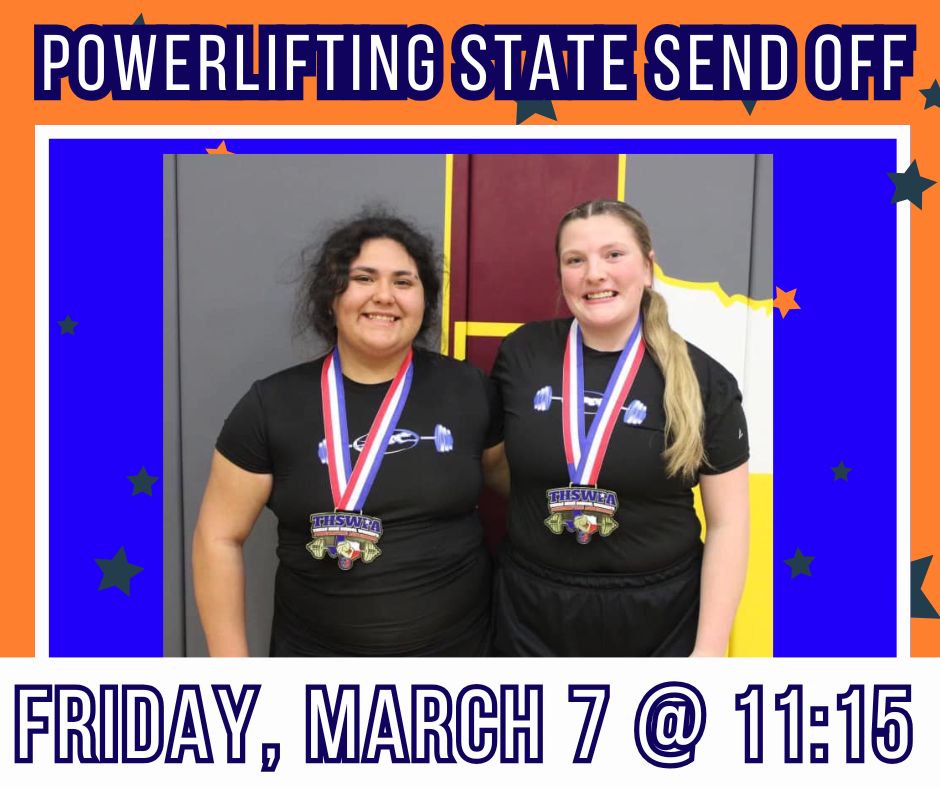 POWERLIFTING STATE SEND OFF