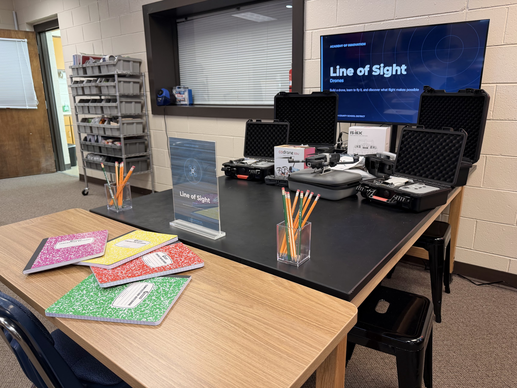 Academy of Innovation classroom