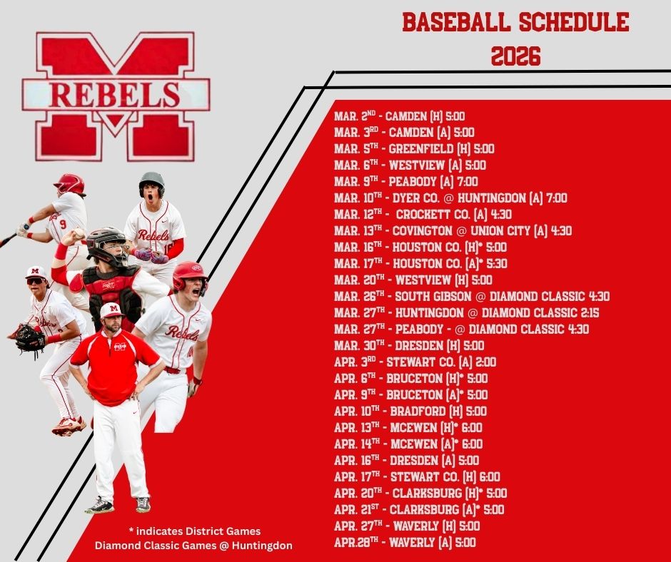 2026 Baseball Schedule