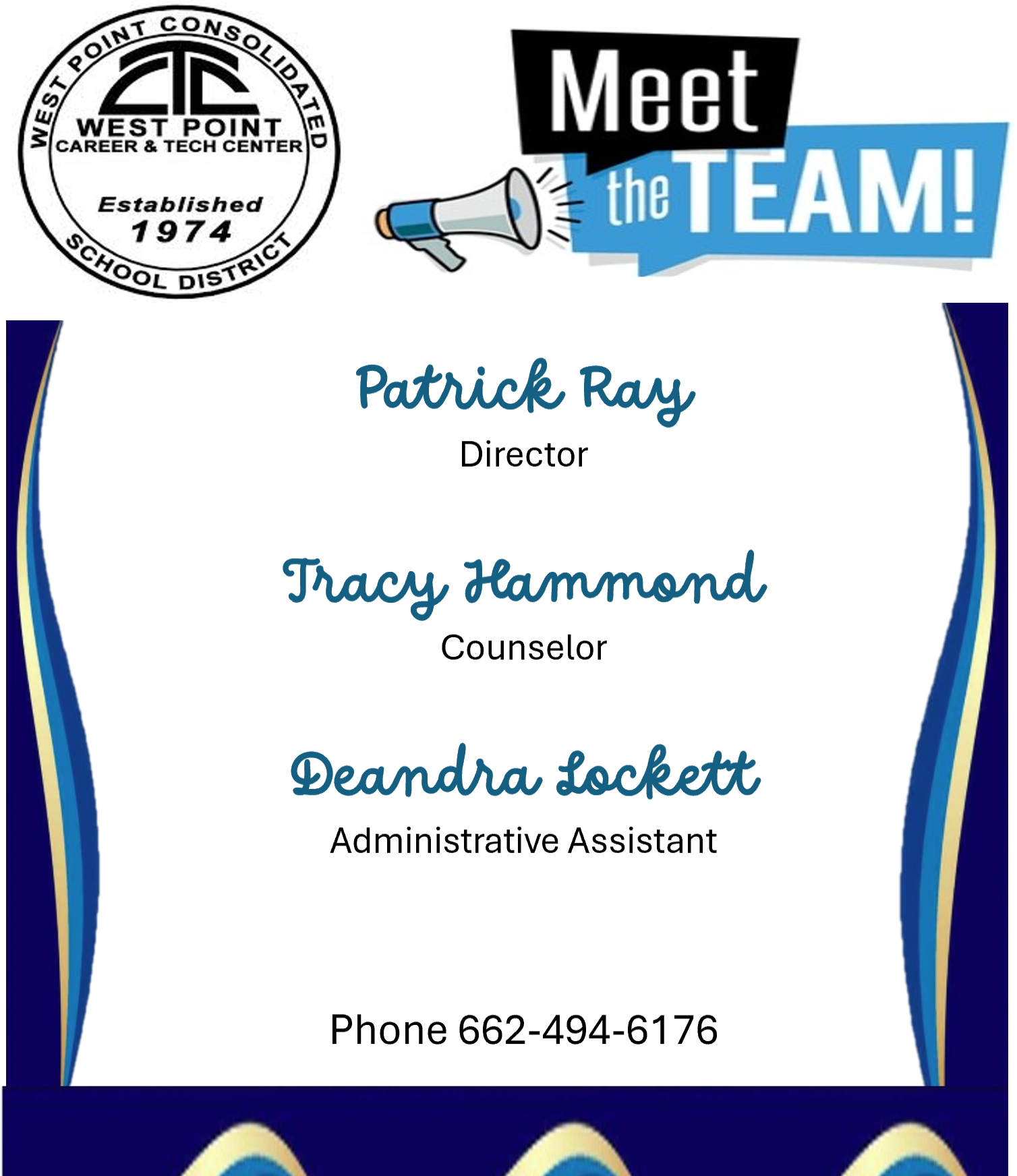 Career & Technology Meet our Team