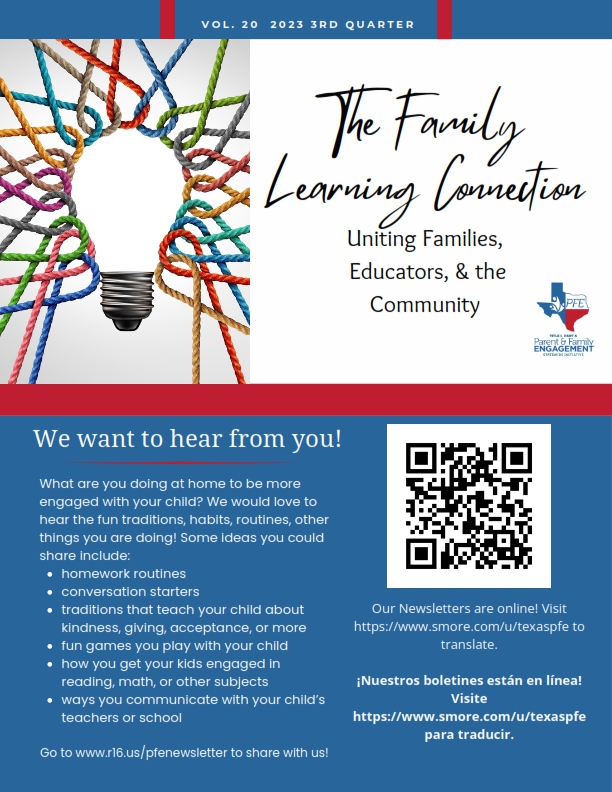The Family Learning Connections Newsletter English Ver.