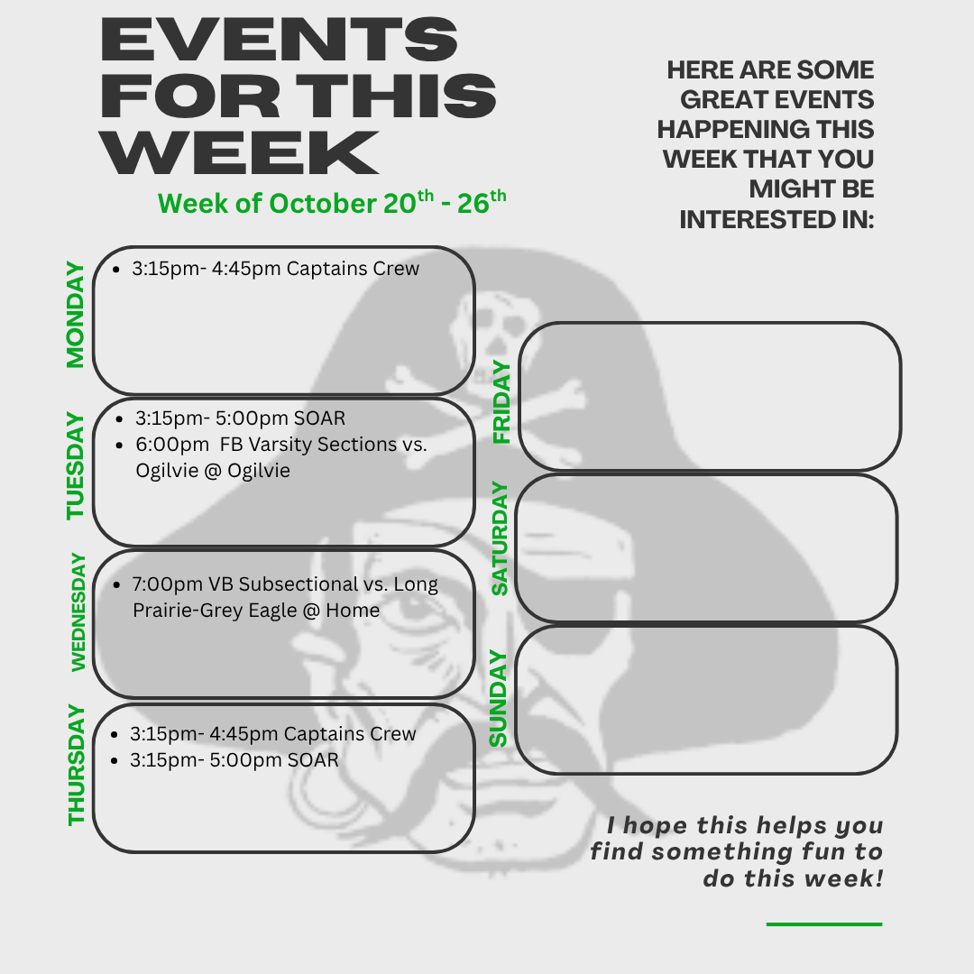 events happening this week 