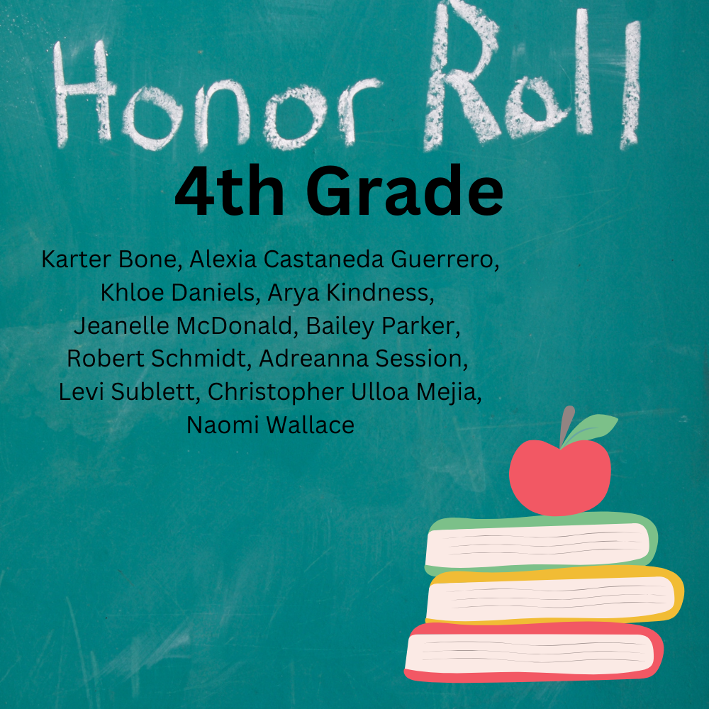 4th Grade Honor Roll