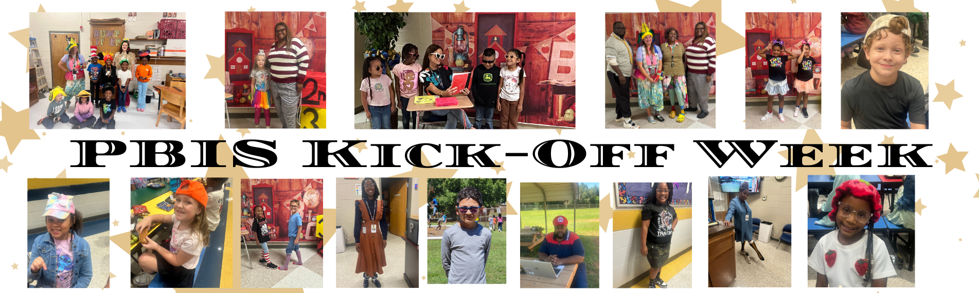 PBIS Kick-Off Week Dress up Days
