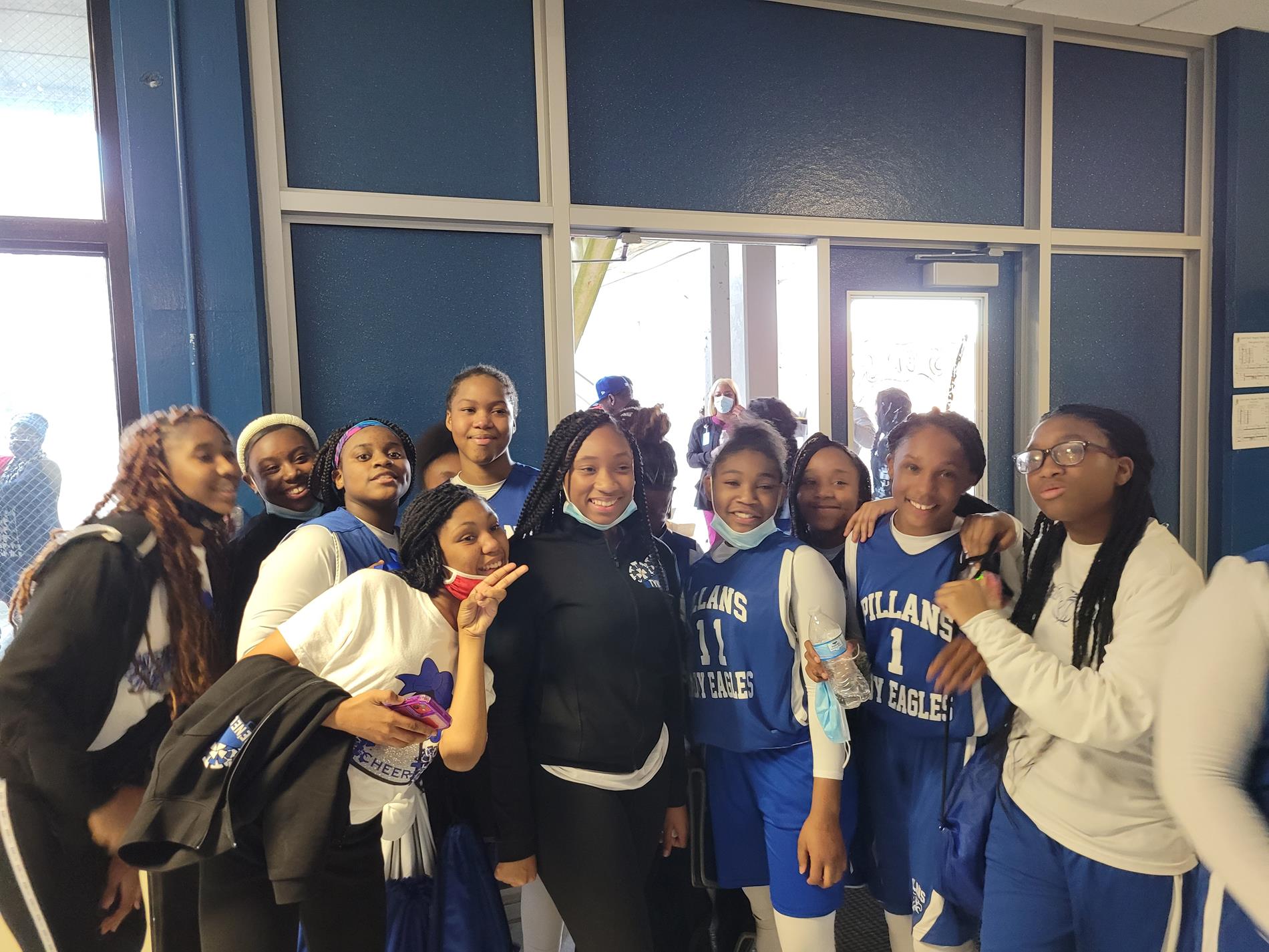 Basketball @ Clark-Shaw with the Girls Basketball Team