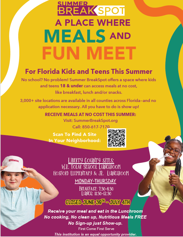 Summer BreakSpot Flyer 2025