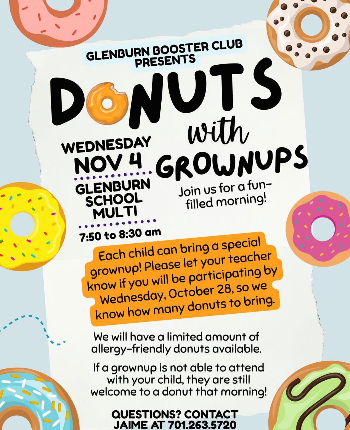 Donuts with Grownups
