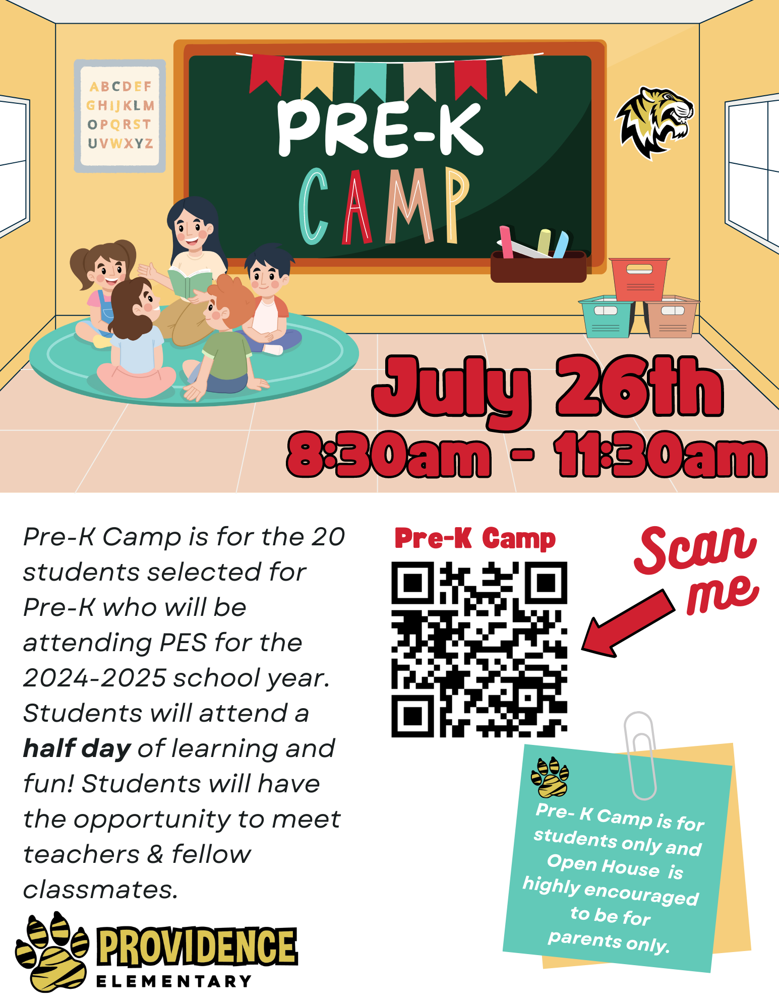 PK Camp Flyer