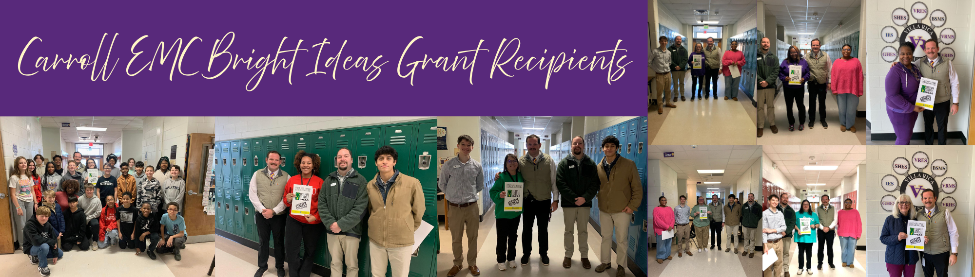 Carroll EMC Grant Recipients