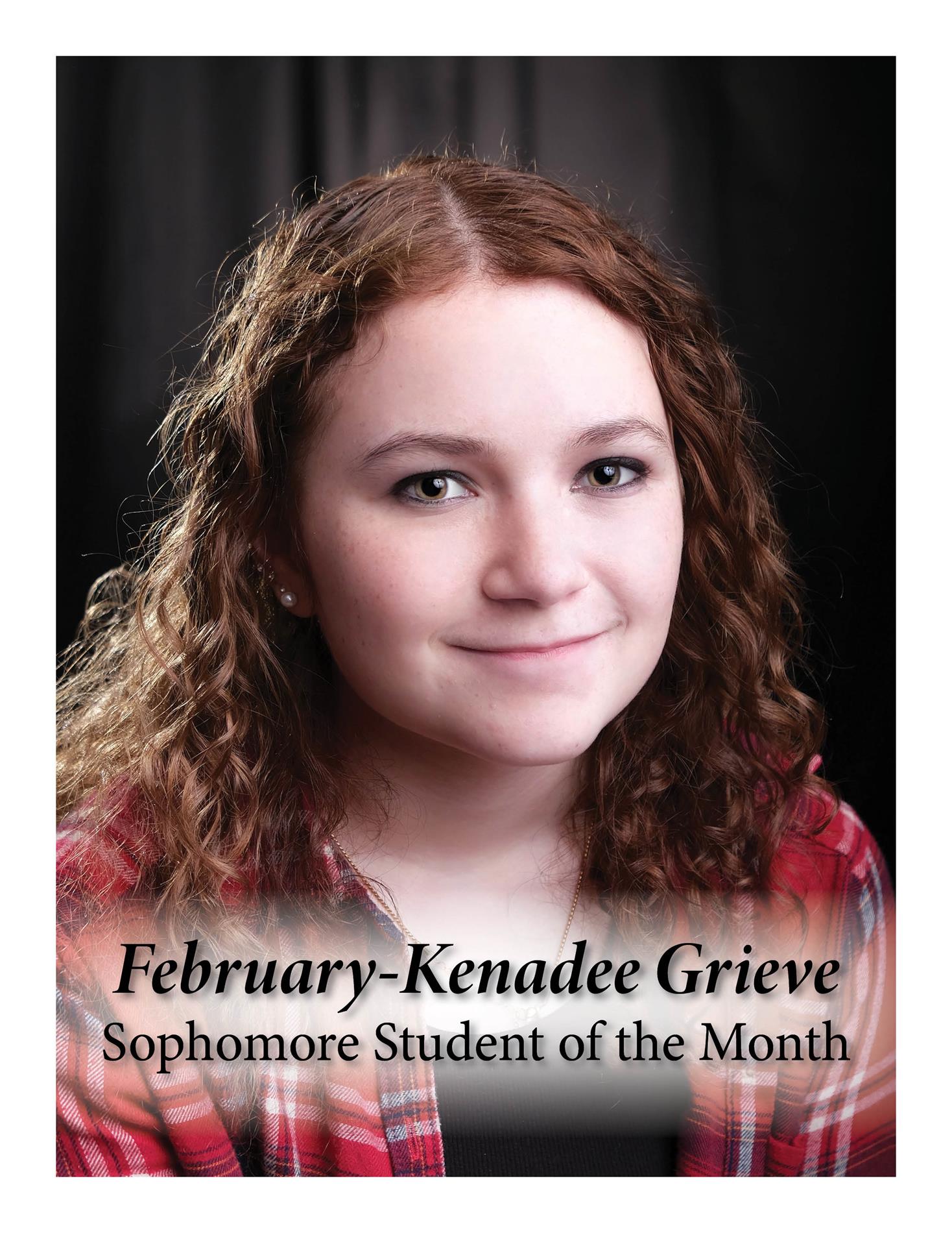 Sophomore Student of the Month