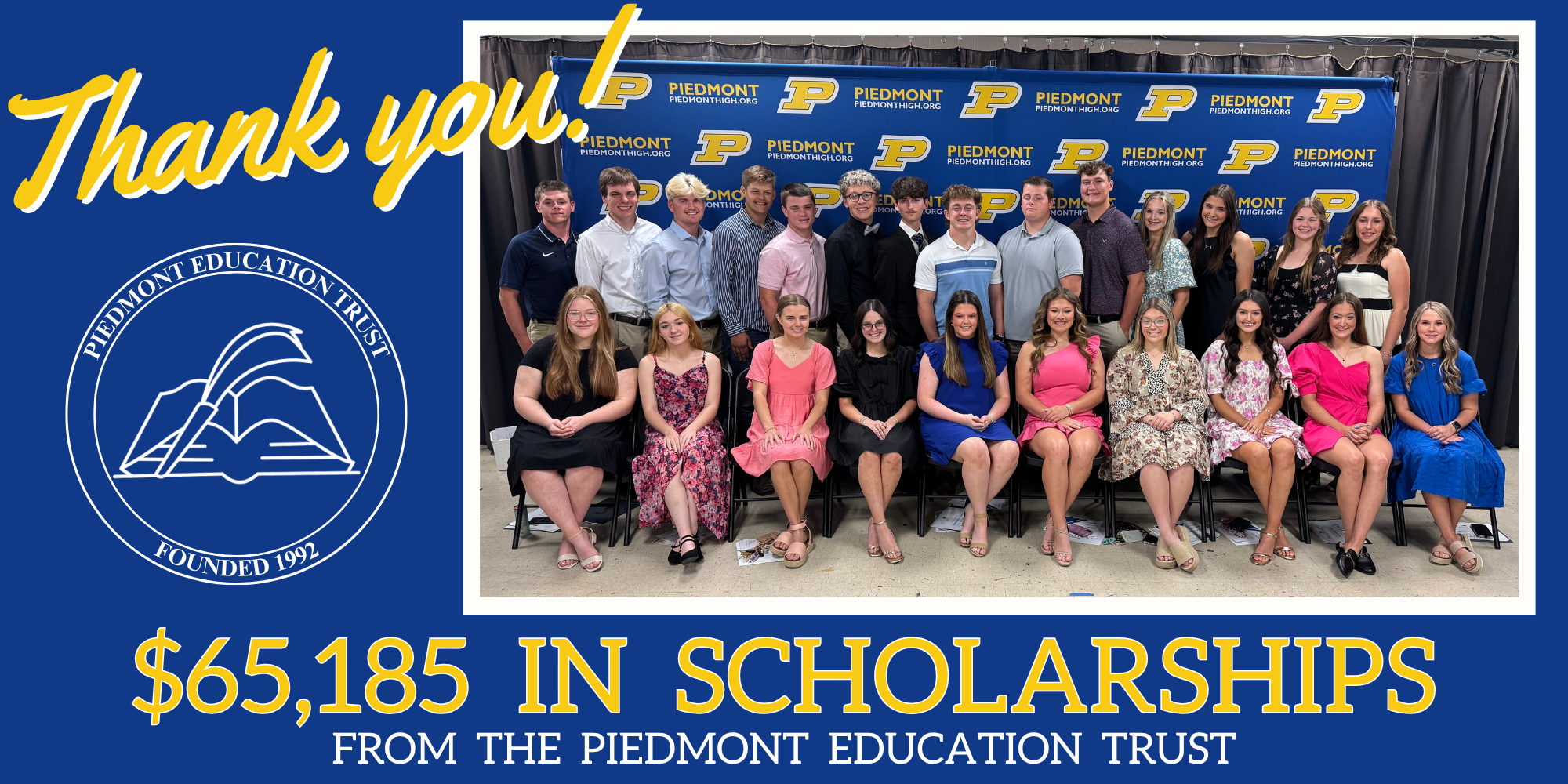 PHS scholarship winners 2025