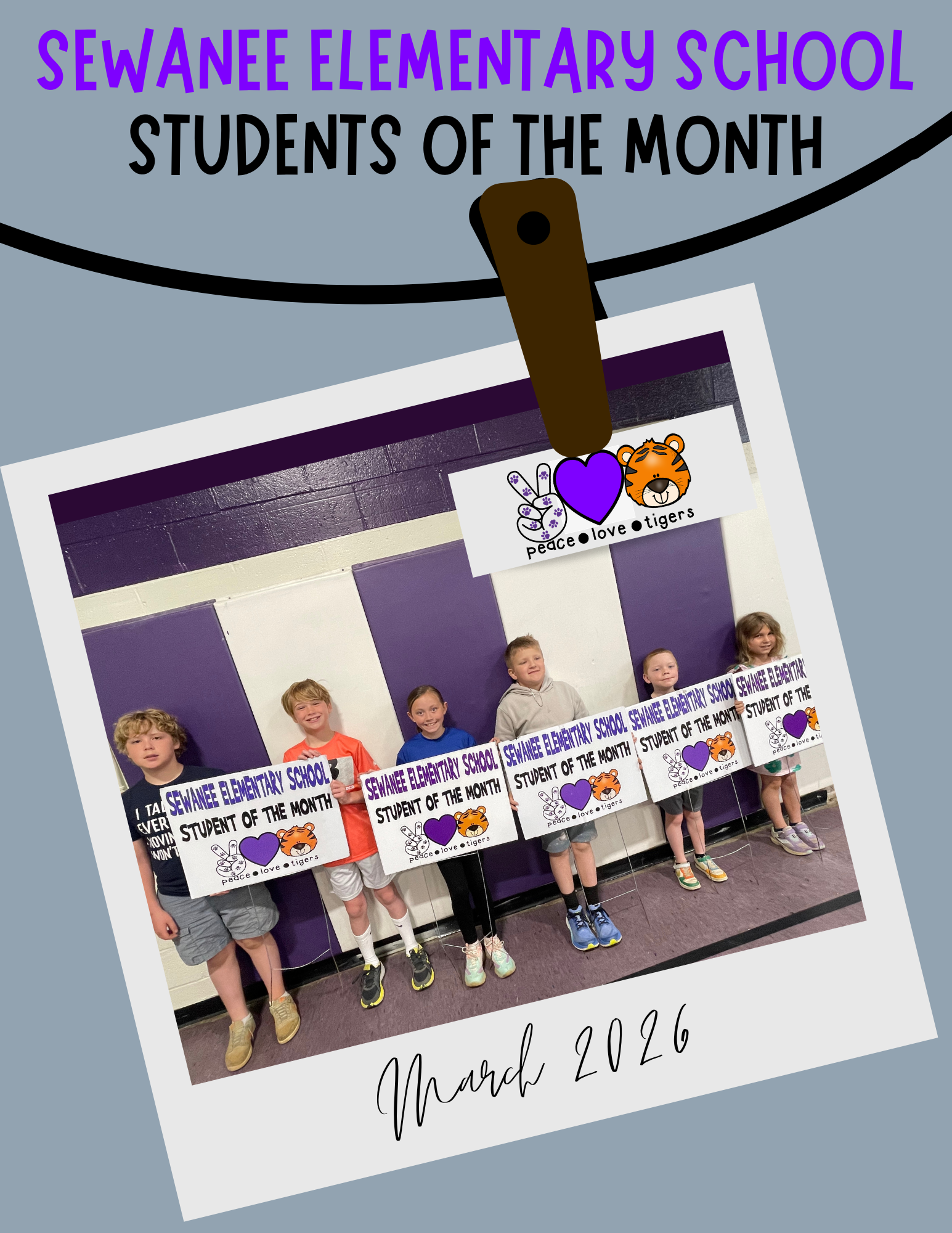 March Students of the Month