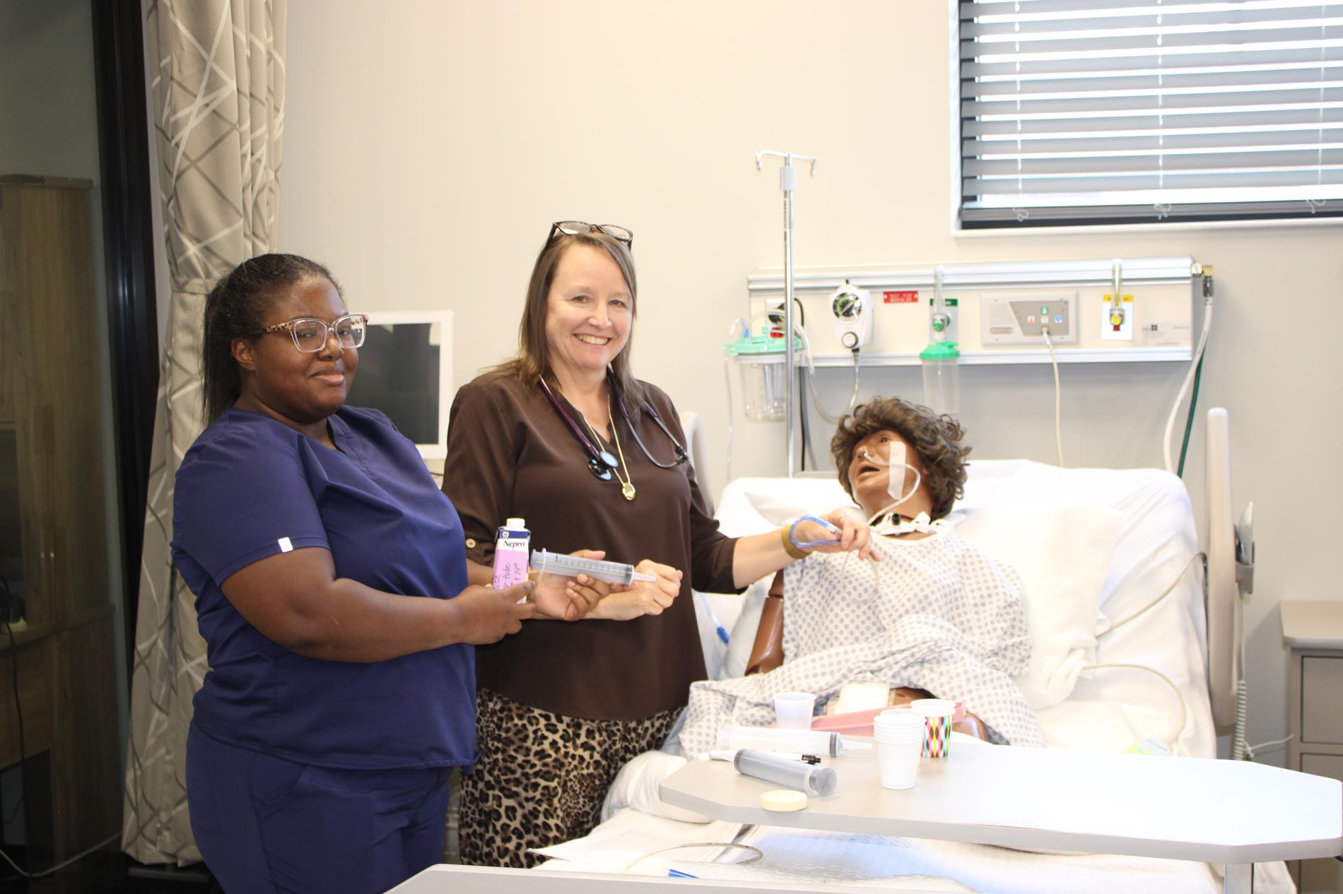 Nursing Instructor and Students