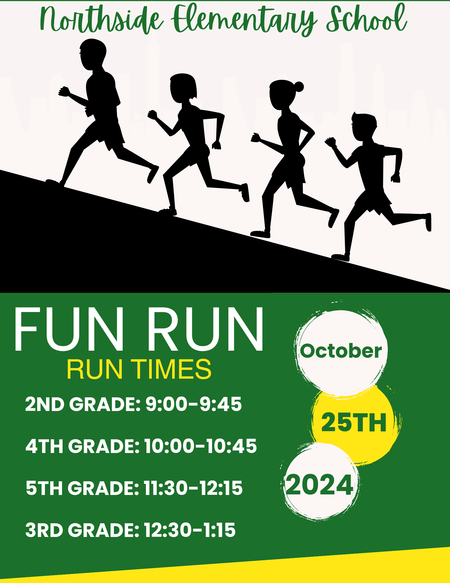 PTO Fun Run Times