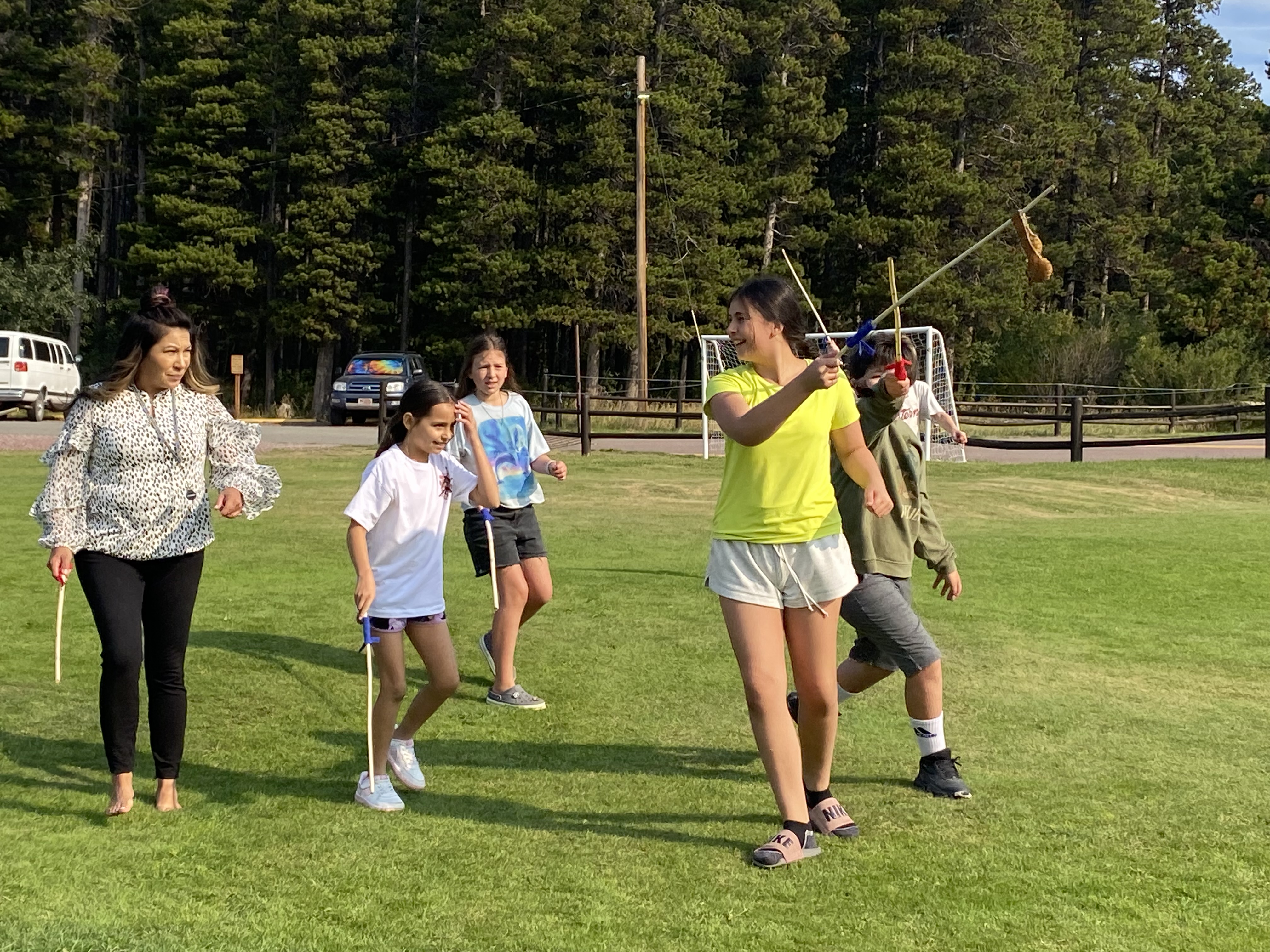 Family Games at the Lodge