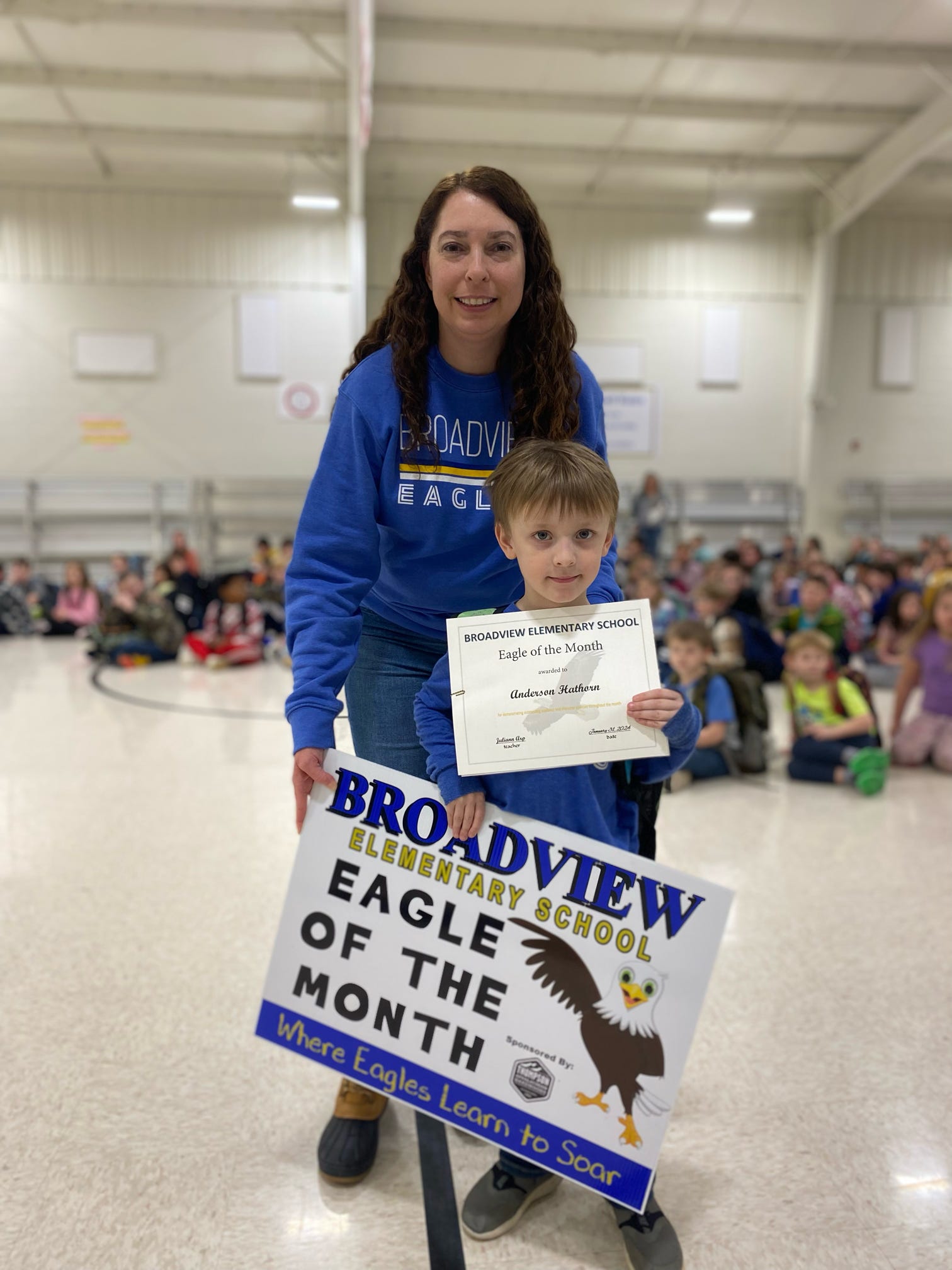 Kindergarten Eagle of the Month