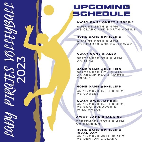 Volleyball Schedule 2023