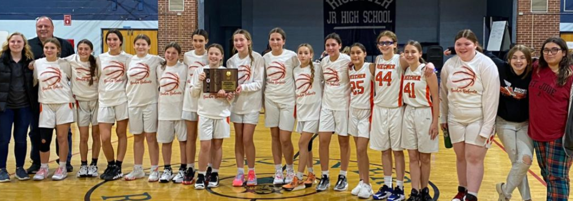 8th Grade Girls Basketball Regional Champs