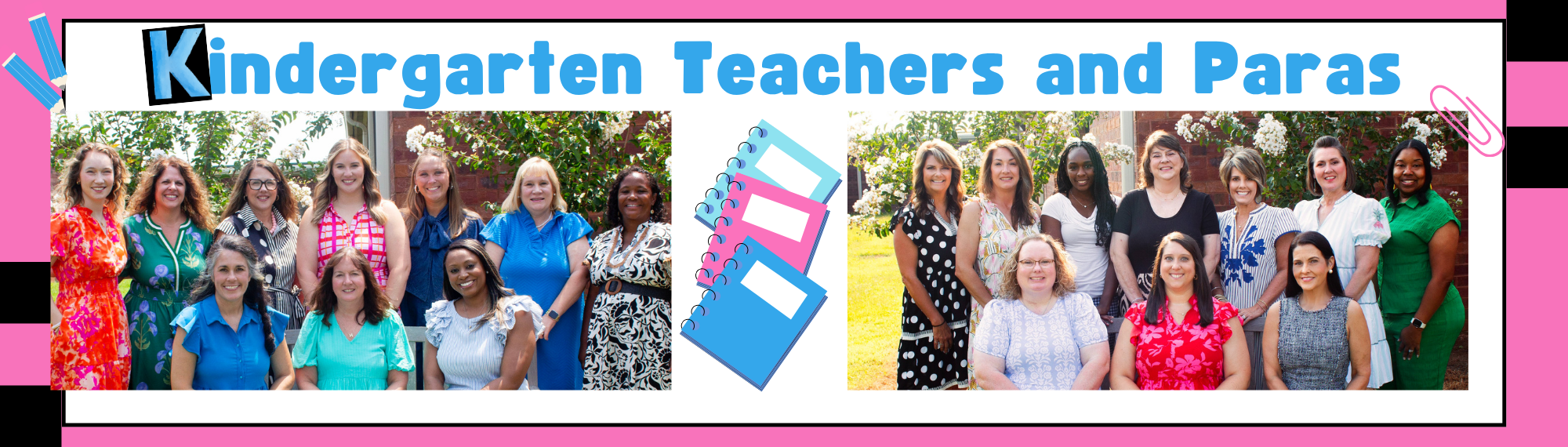 Kindergarten teachers and paras. Pictures of our kindergarten teachers and paras.