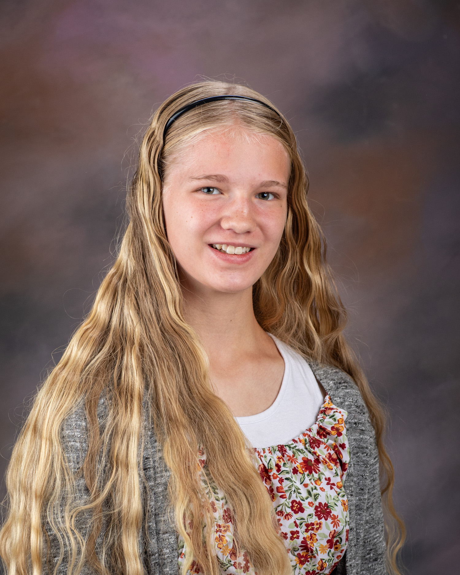 Student of the Month, Elise Kimbrel Jr. High Girl