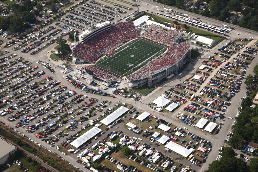 Aerial Photo of Ladd-Peebles Sports and Entertainment Complex