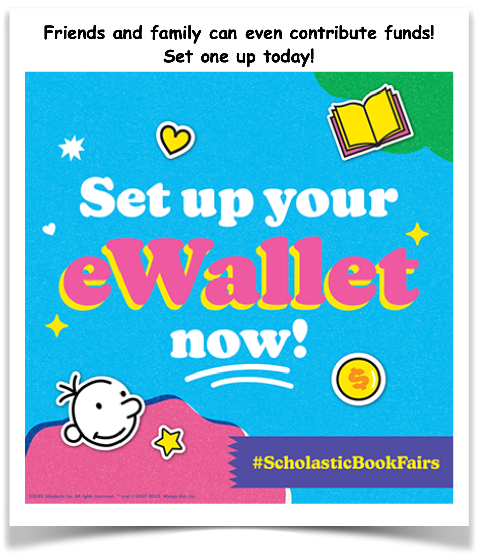 Set Up Your Child's Book Fair eWallet!