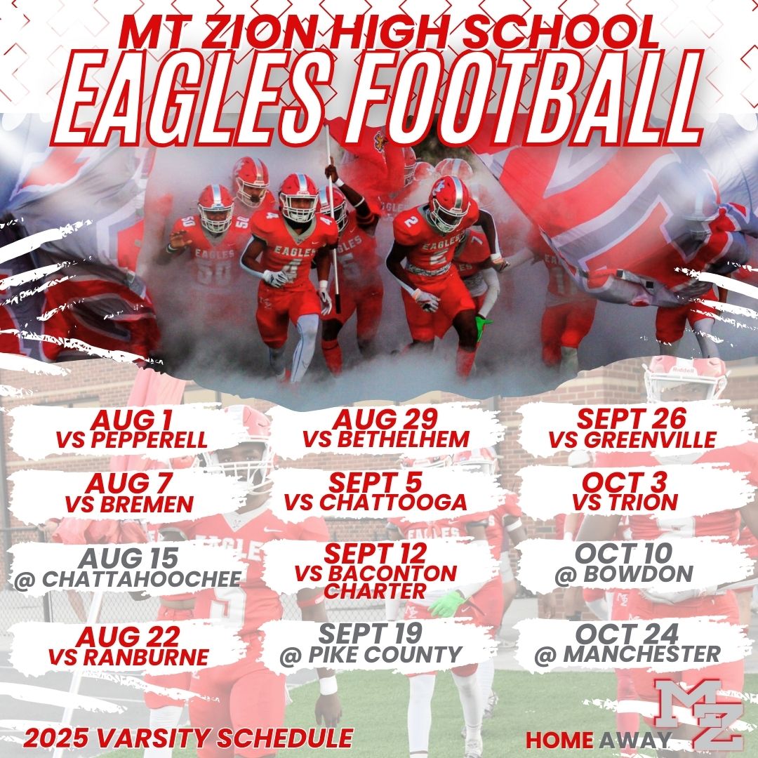 2025 Football Schedule
