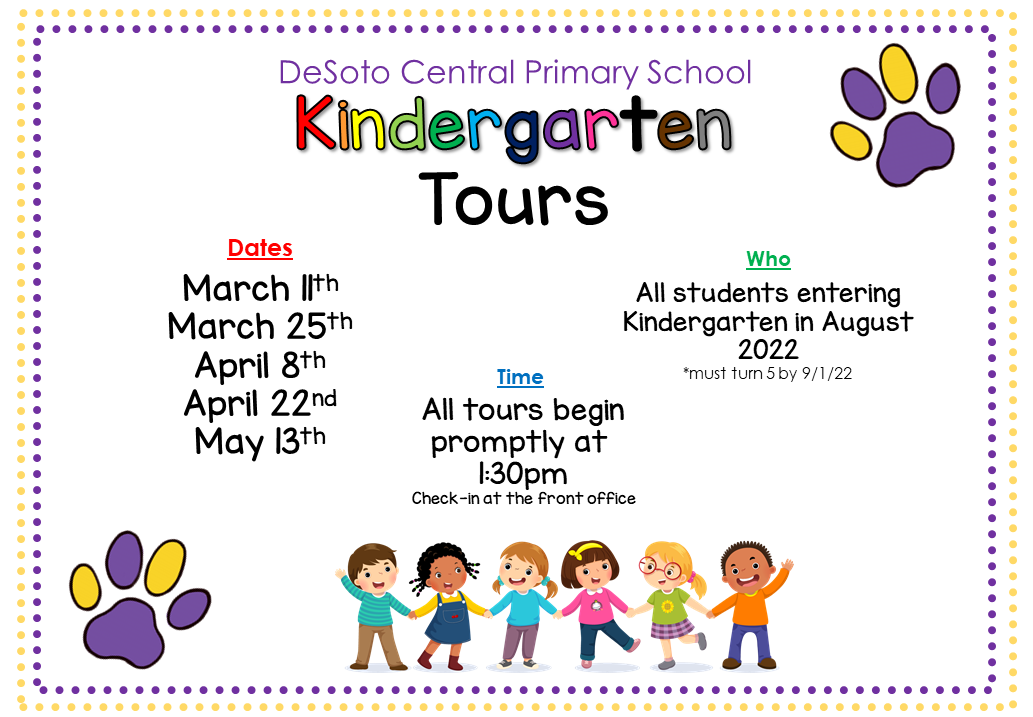 Kindergarten Tour Dates