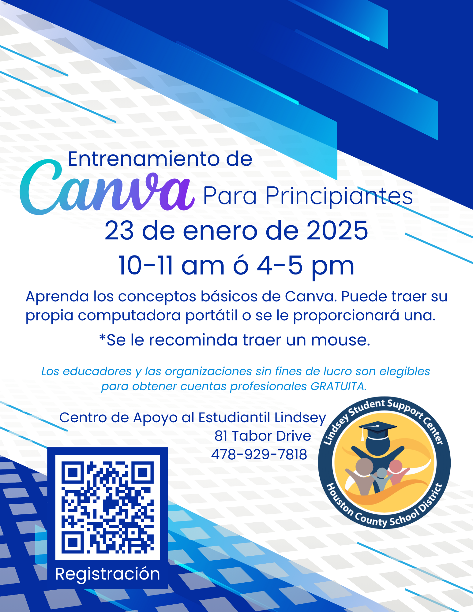 2025 Beginner Canva Design Training Spanish