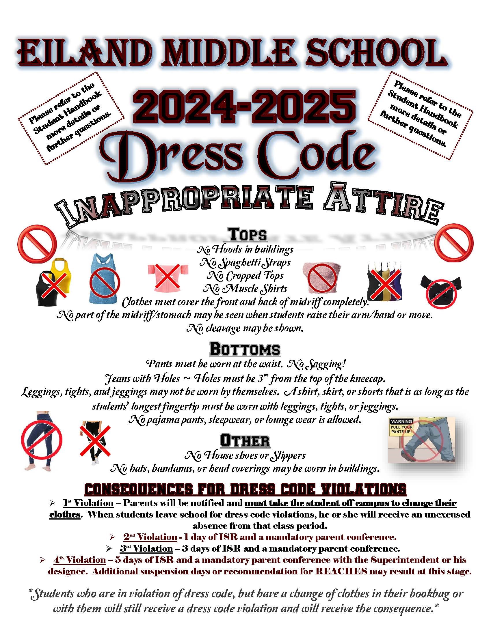 Dress Code Flyer 2025