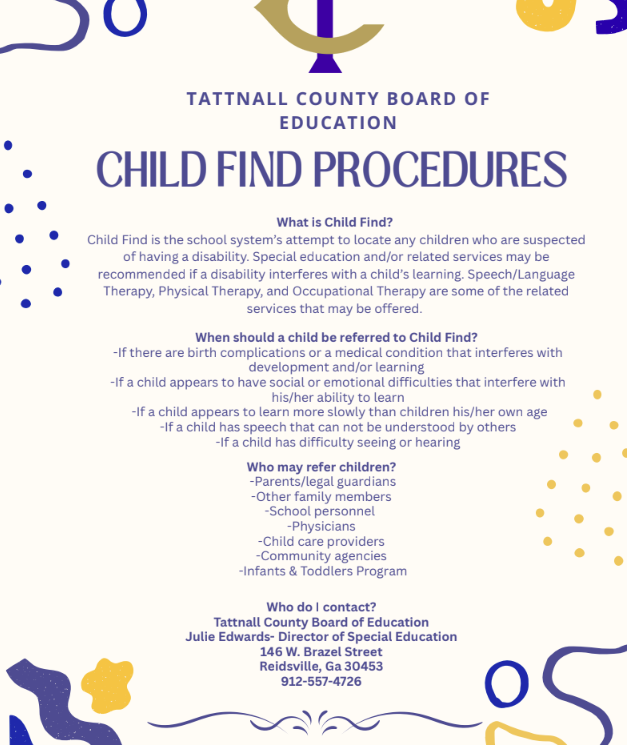 Child Find Information