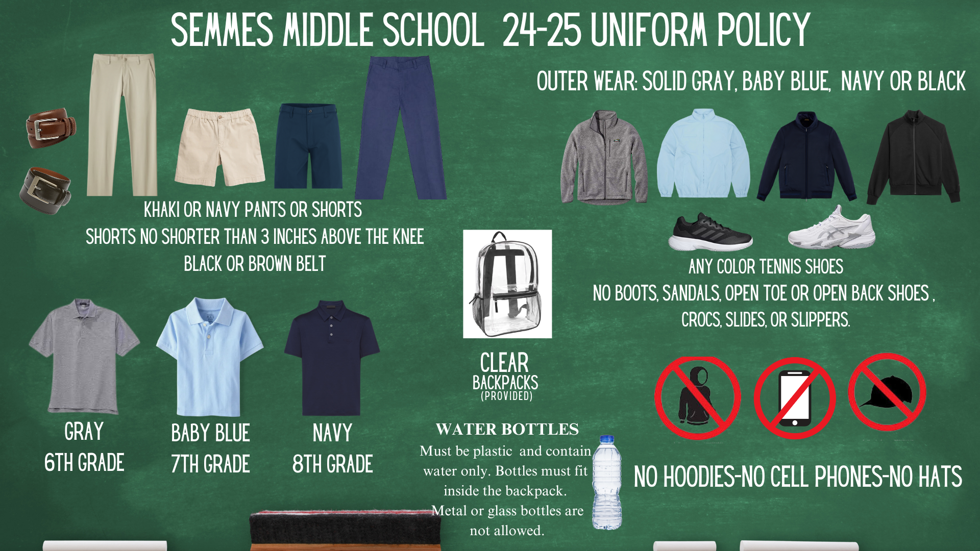 uniform policy with images 