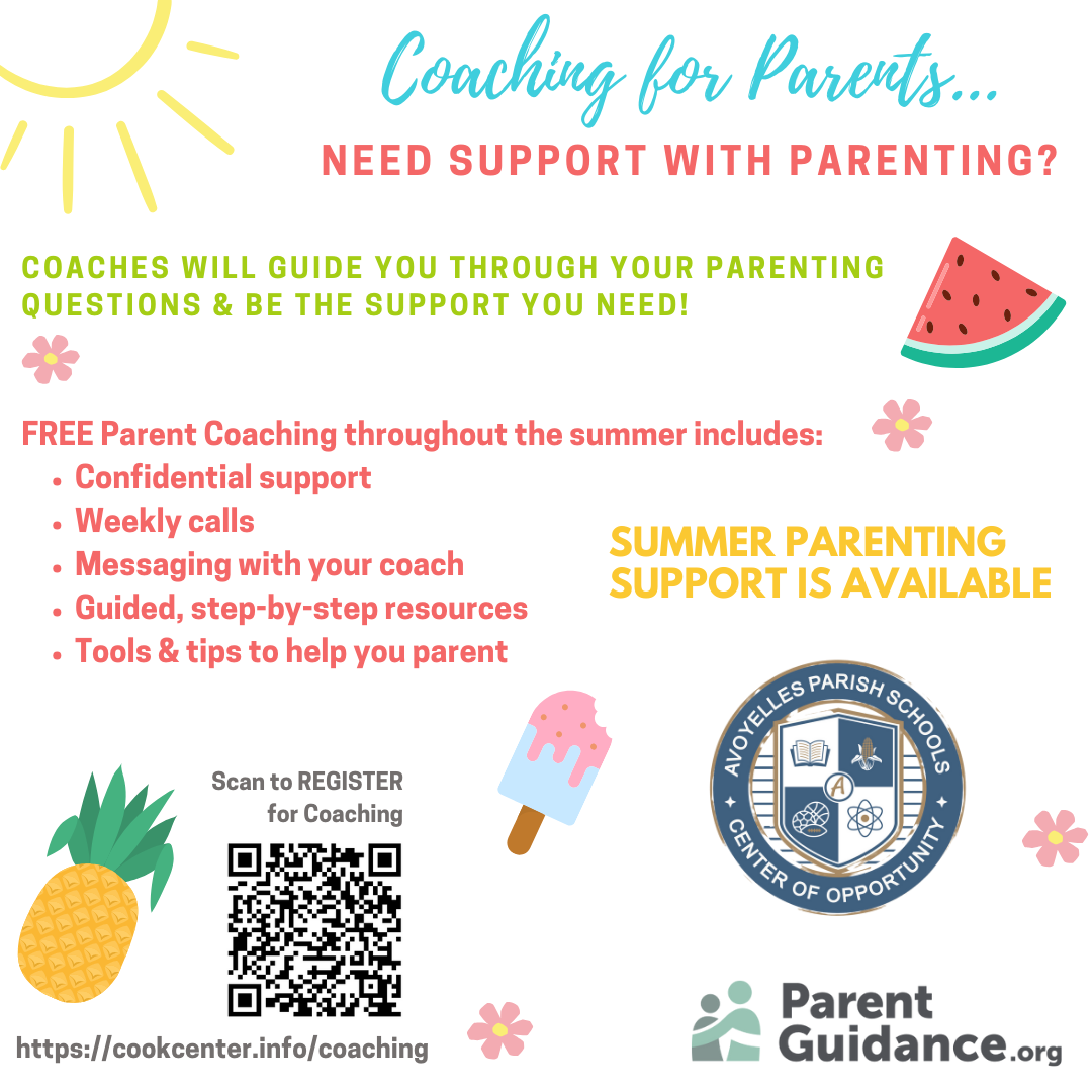 Summer Parent Coaching