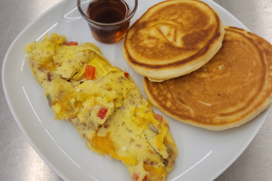 Culinary Arts II Students Make Breakfast Foods