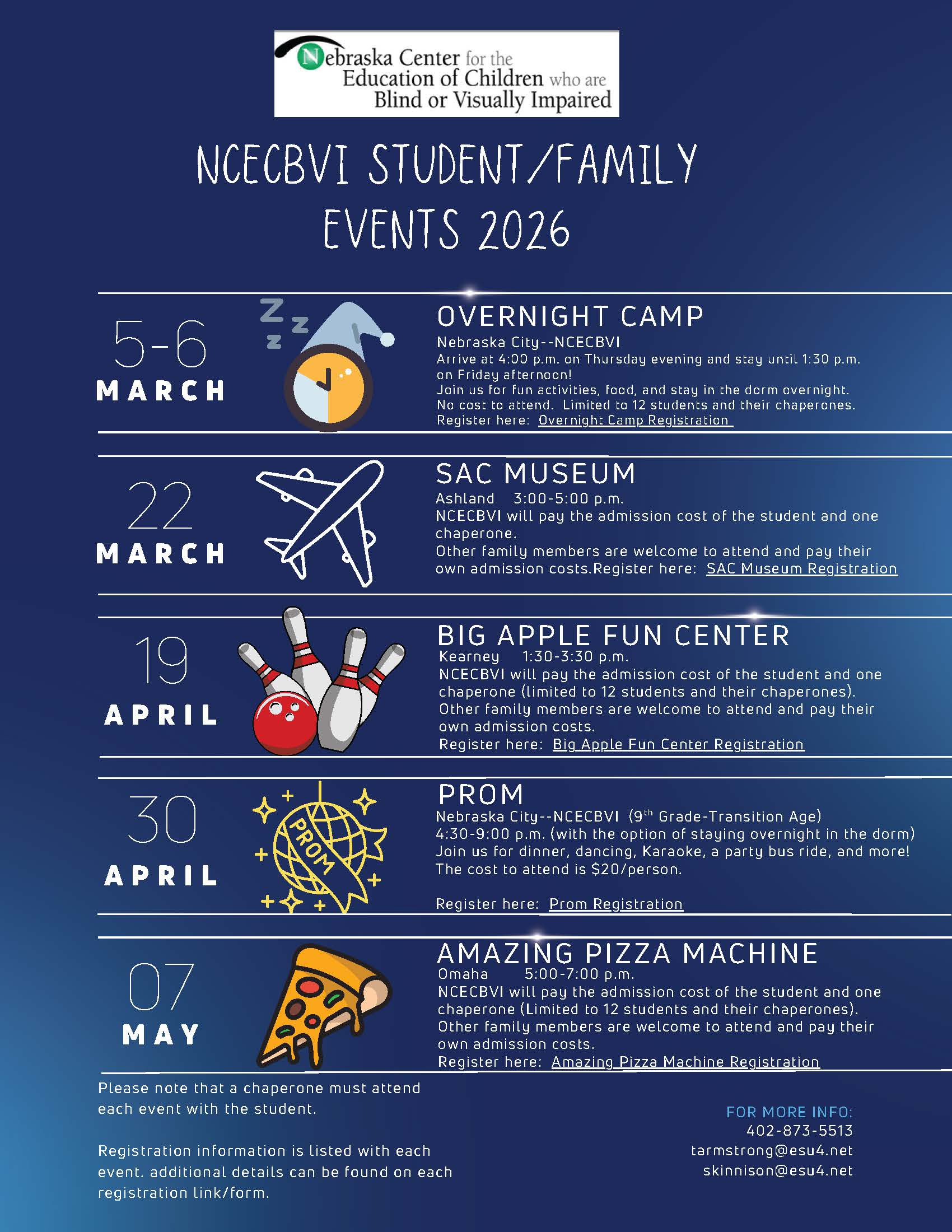 Promotional Flyer for Events