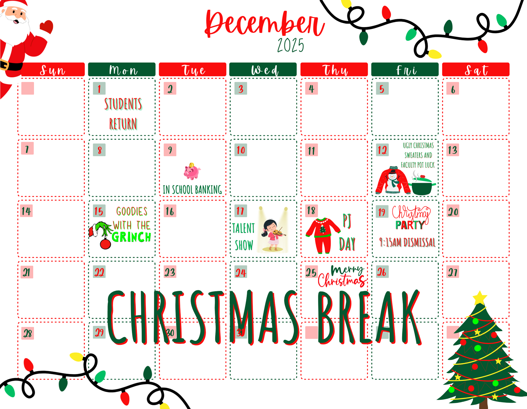 December Calendar