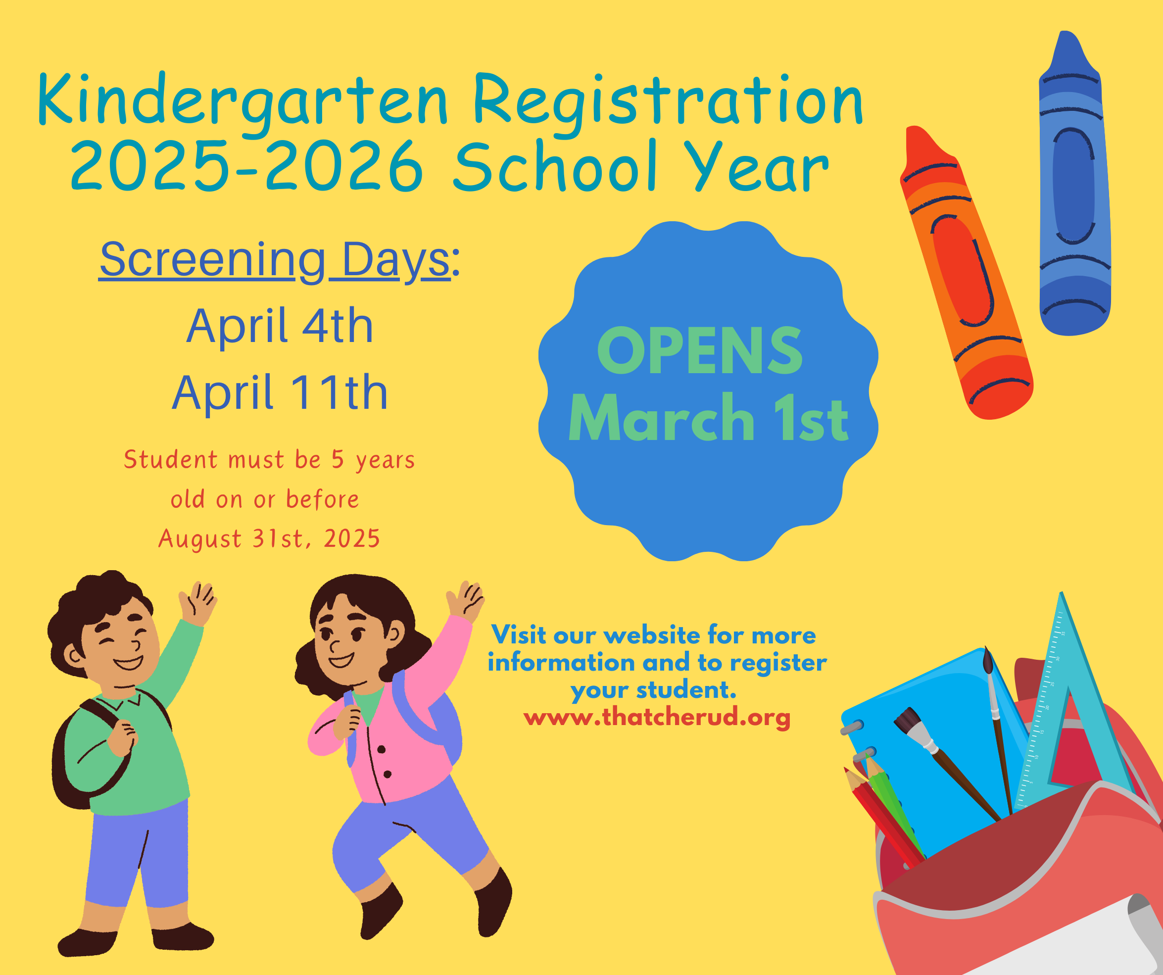 Kinder Registration